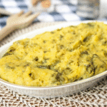 Frascatula calabrese, polenta rustica con cime di rapa
