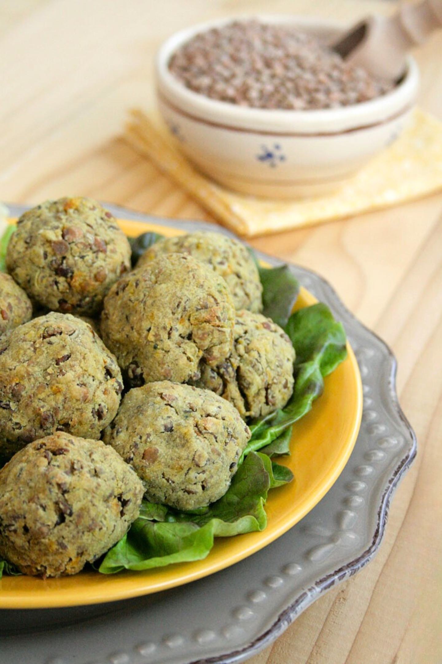 Polpette di lenticchie vegetali