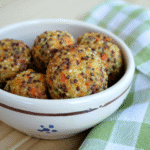 Polpette di quinoa e carote croccanti e delicate