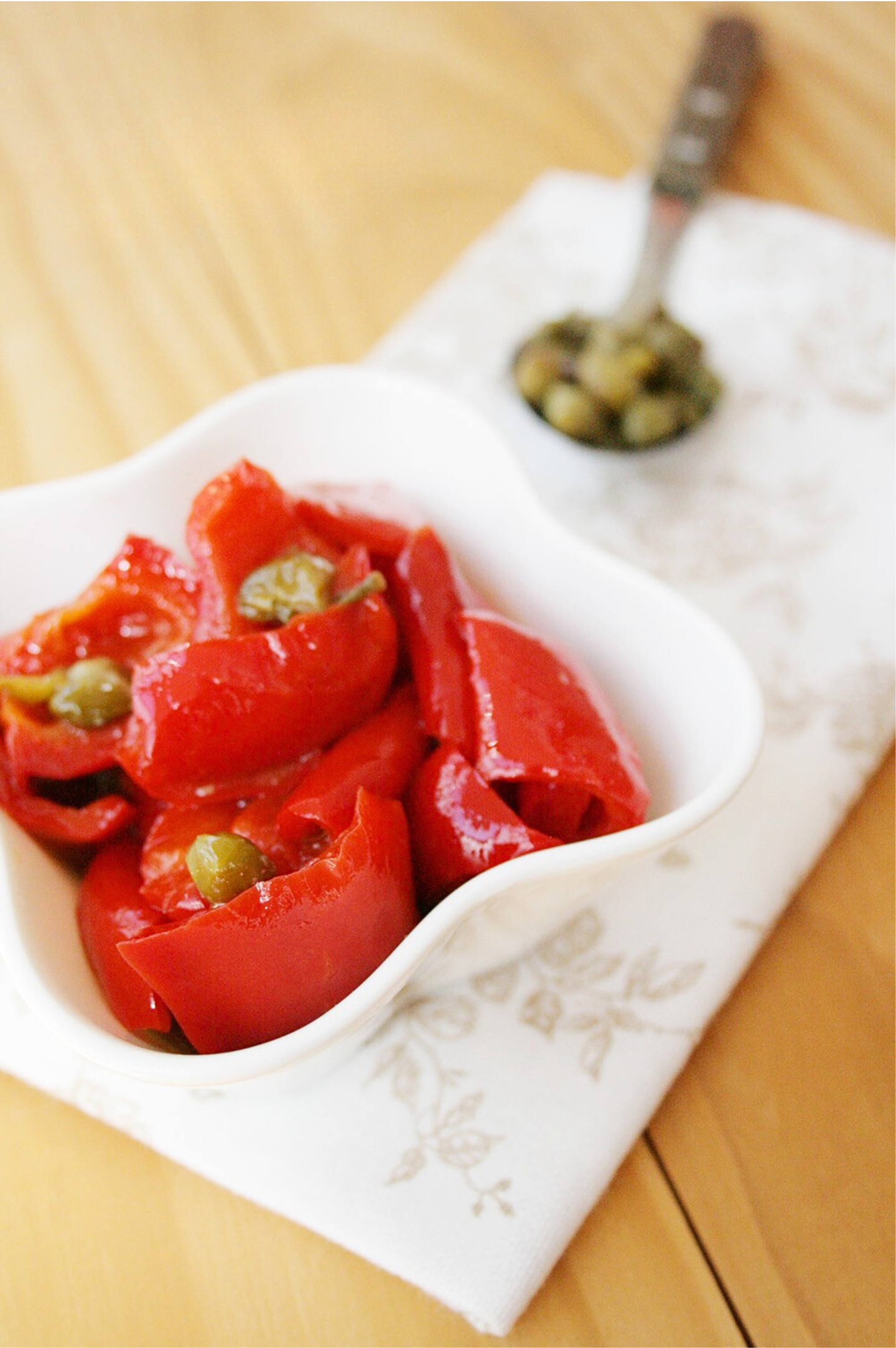Peperoni in agrodolce con capperi