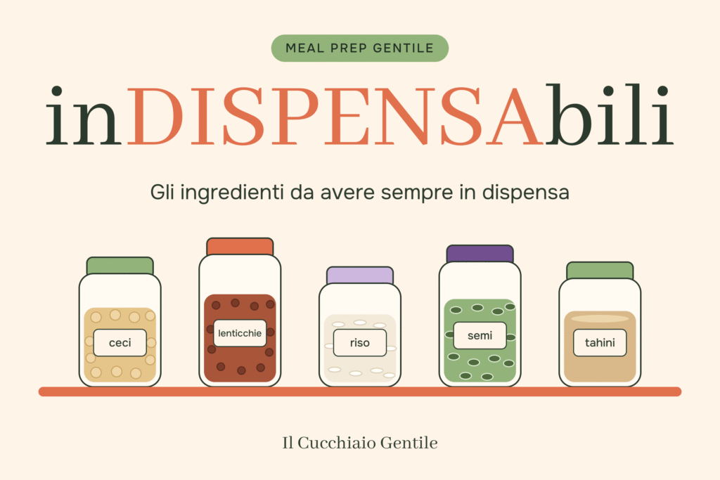 Gli inDISPENSABILI da tenere in dispensa
