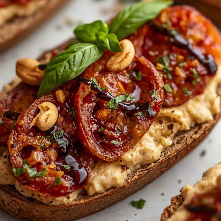 BRUSCHETTA TOFU PEPERONI