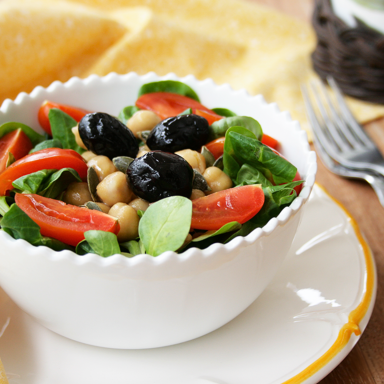 INSALATA CECI POMODORI