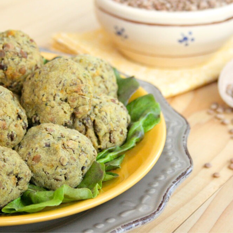 Polpette di lenticchie vegetali